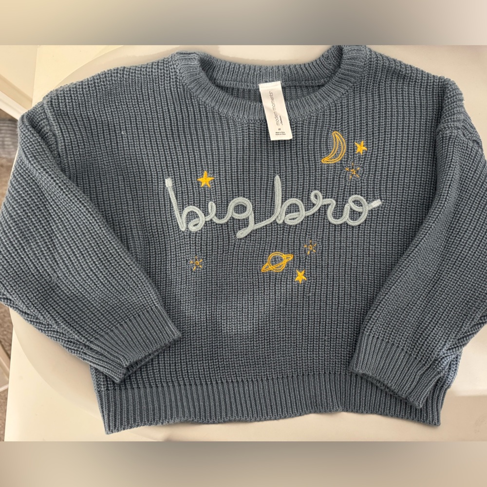 Modern Moments by Gerber “Big Bro” sweater